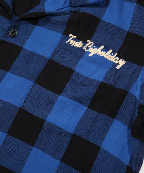 ORIGINAL RAYON BUFFALO CHECK S/SL SHIRTS