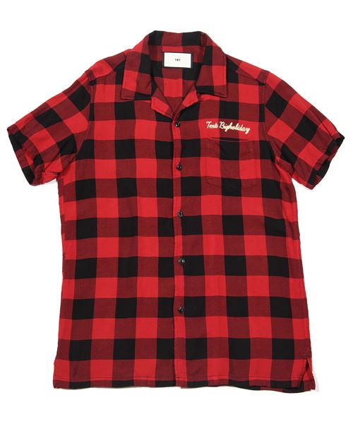 ORIGINAL RAYON BUFFALO CHECK S/SL SHIRTS