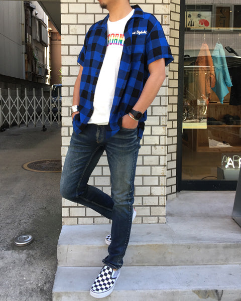 ORIGINAL RAYON BUFFALO CHECK S/SL SHIRTS