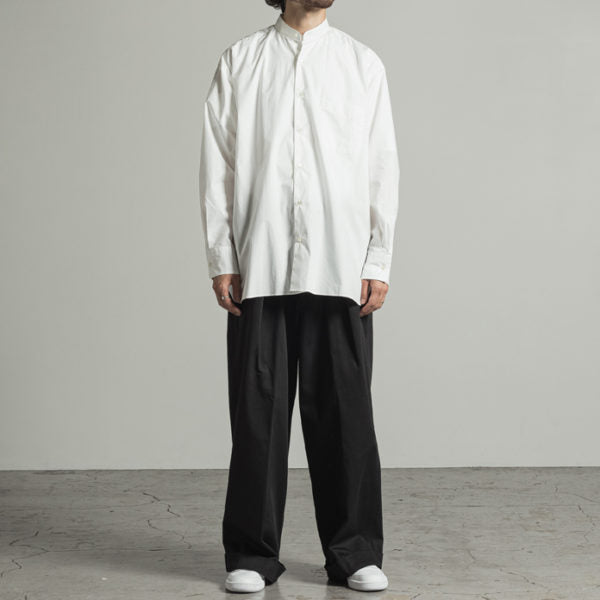 41 KHAKI WIDE ORGANIC COTTON DRILL - MARKAWARE 「Area」