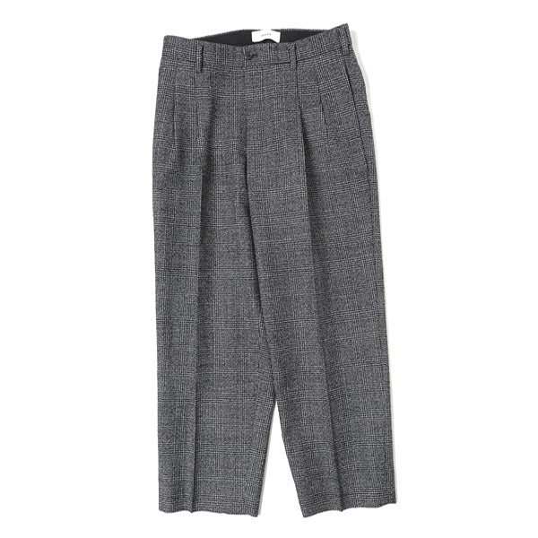 2TUCK COCOON FIT MELANGE WOOL