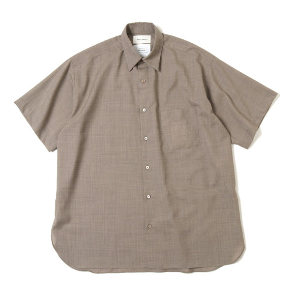 COMFORT FIT SHIRTS S/S SUPER120s WOOL TROPICAL