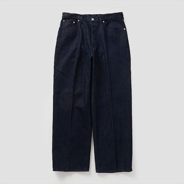 13oz ORGANIC COTTON DENIM CREASED 5POCKETS