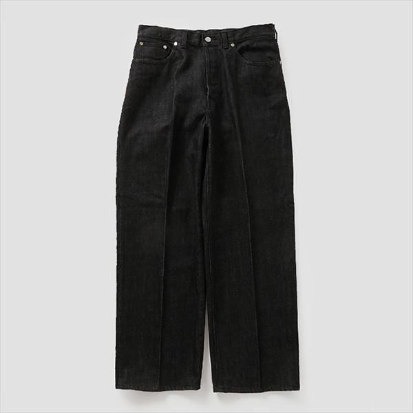 13oz ORGANIC COTTON DENIM CREASED 5POCKETS