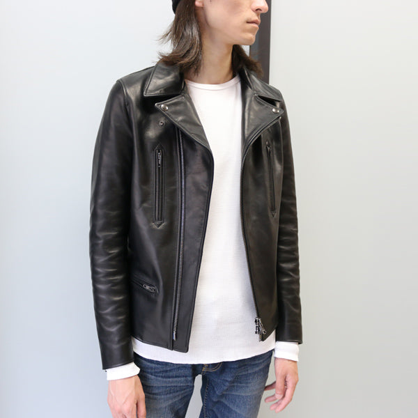 Lounge Lizard Cow leather RIDERS BLACK - minik.hr