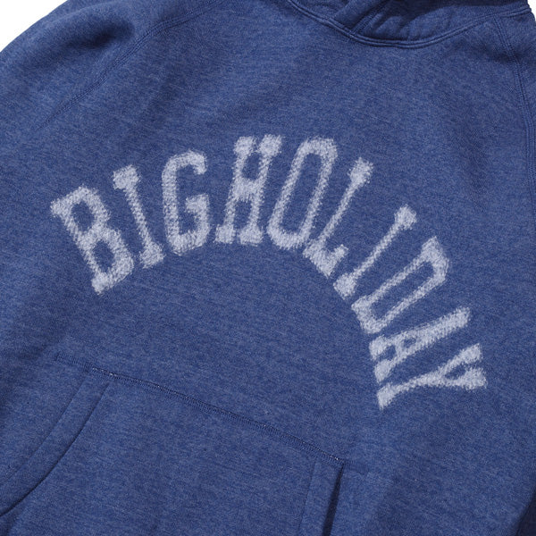 BACK FREECE NEEDLE PUNCH HOODIE (BIG HOLIDAY)