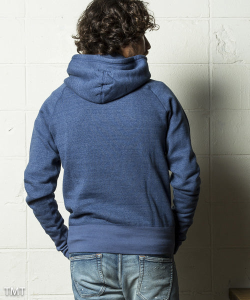 BACK FREECE NEEDLE PUNCH HOODIE (BIG HOLIDAY)