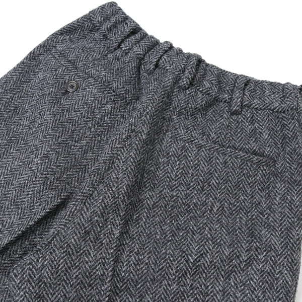 FRONT PLEATED PEGTOP HARRIS TWEED - MARKAWARE 「Area」