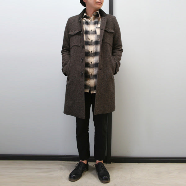 英国羊毛 TWEED GABARDINE コート