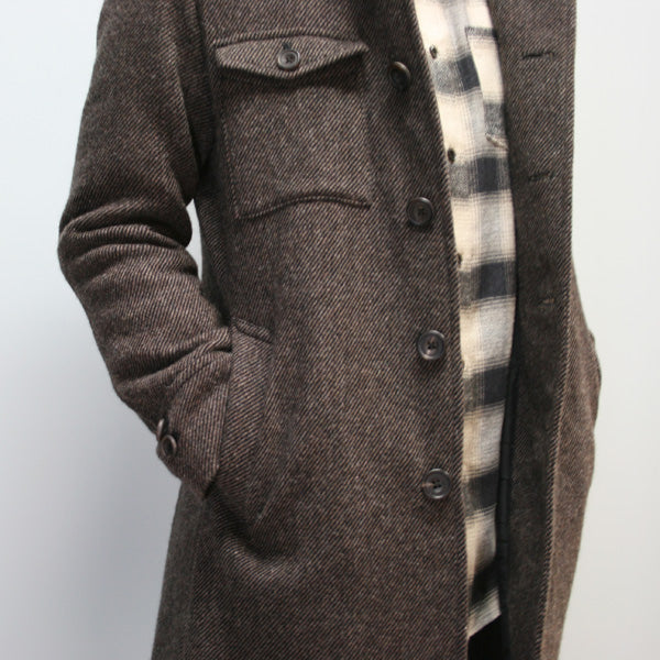 英国羊毛 TWEED GABARDINE コート