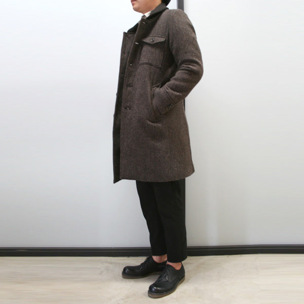 英国羊毛 TWEED GABARDINE コート