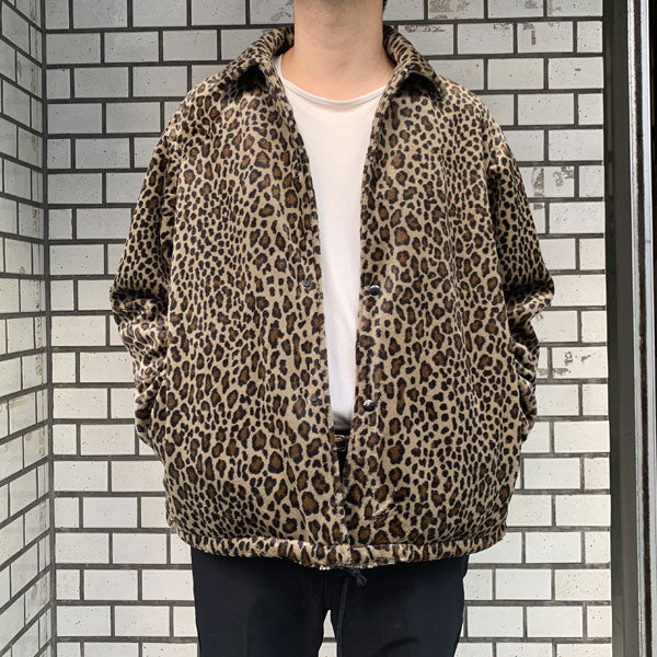 Leopard Fur Coach JKT - MINEDENIM 「Area」