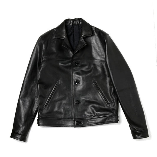  4 BOTTONS LEATHER JACKET  