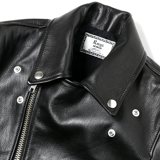  DOUBLE RIDERS STUDS LEATHER JACKET  