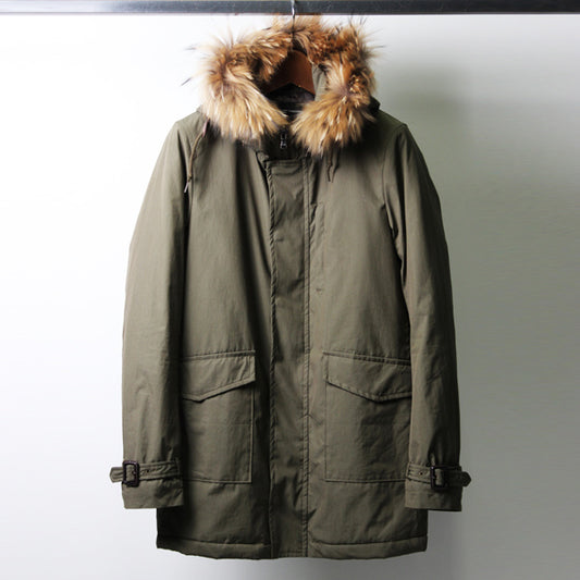  SUPIMA 100/2 WEATHER フーデッドコート  