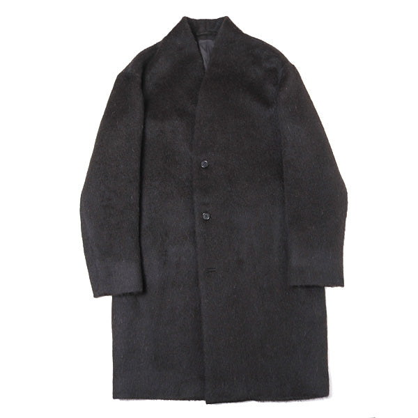 MINIMALIST COAT NATURAL ALPACA W-CLOTH BEAVER