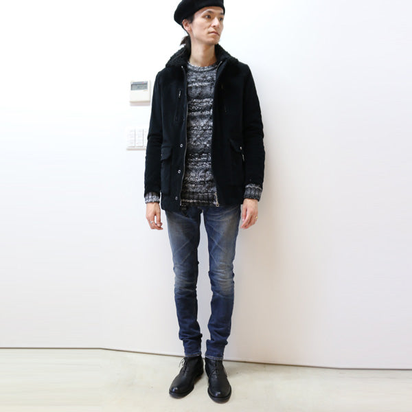 Lounge Lizard 13oz STRETCH DENIM x SHAVING SKINNY LEG No.683 「Area」