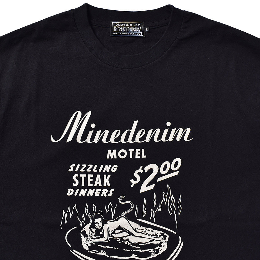 【未使用品】MINEDENIM × HYSTERIC GLAMOUR Tシャツ