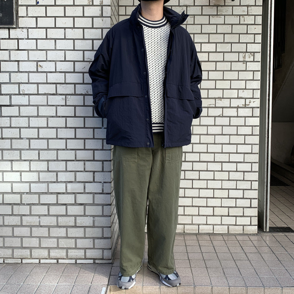 INTERIM(インテリム) - 80s ALPACA BIRDS EYE HEAVY CREW SWEATER – Area